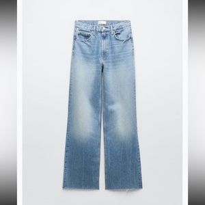 NWT Zara WIDE LEG JEANS